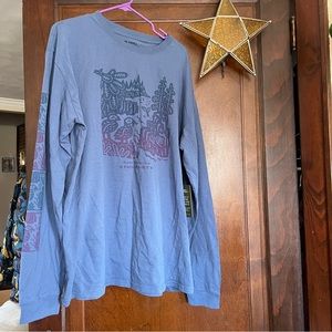 NWT Parks Project Acadia Woodcut Long Sleeve T-Shirt